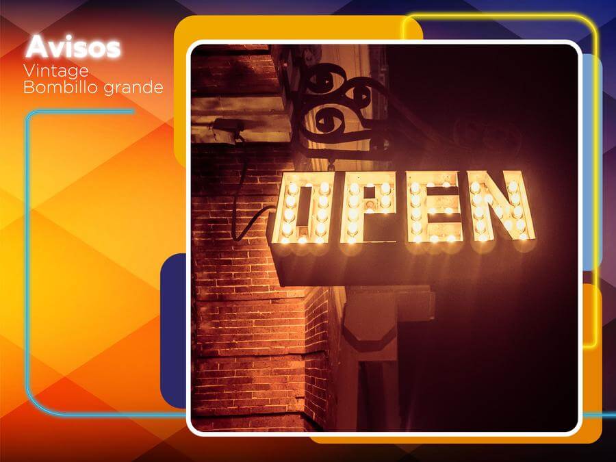 Avisos en Acrílico LED